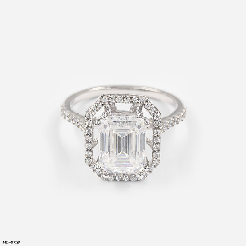The Imperial Halo Ring 14K Yellow Gold