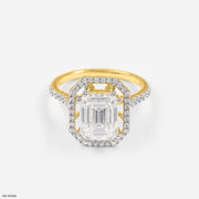The Imperial Halo Ring 9K Yellow Gold