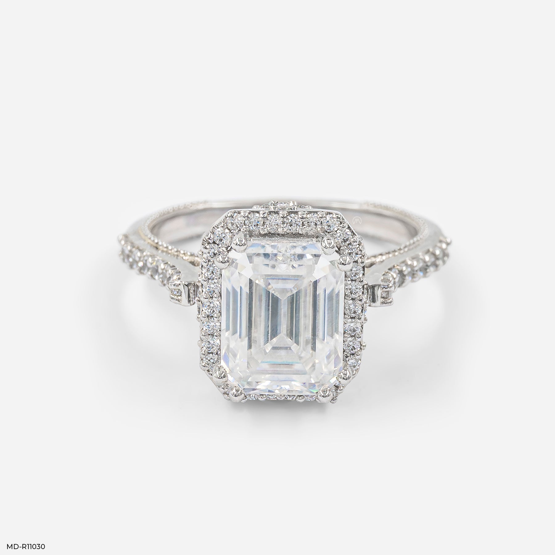 The Heirloom Halo Ring 14K Yellow Gold