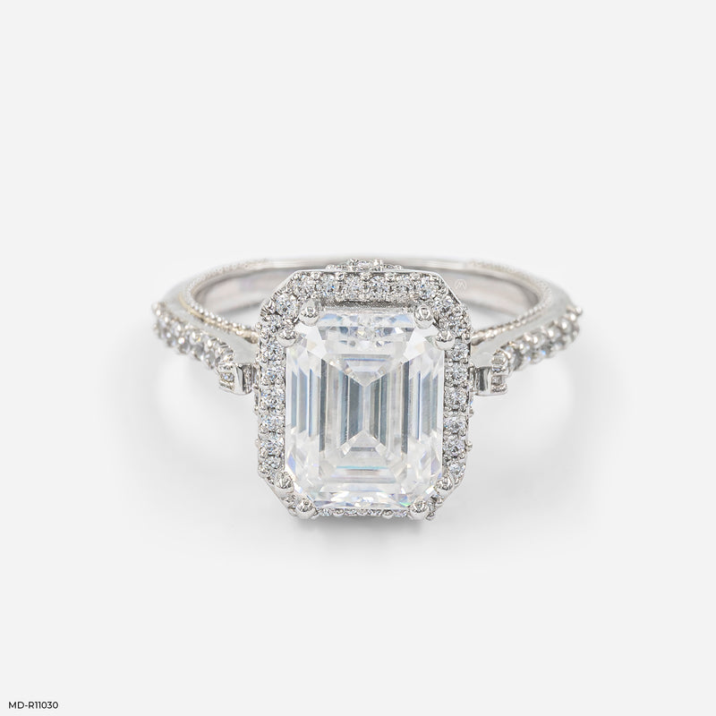The Heirloom Halo Ring 14K Rose Gold