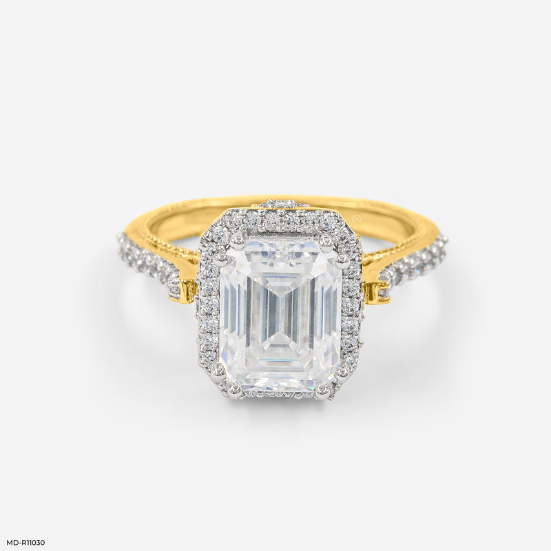The Heirloom Halo Ring 14K Rose Gold