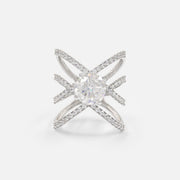 The Nexus Diamond Ring 9K White Gold