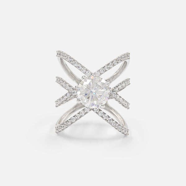 The Nexus Diamond Ring 14K White Gold