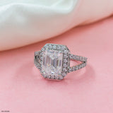 The Regal Split-Shank Ring 14K White Gold
