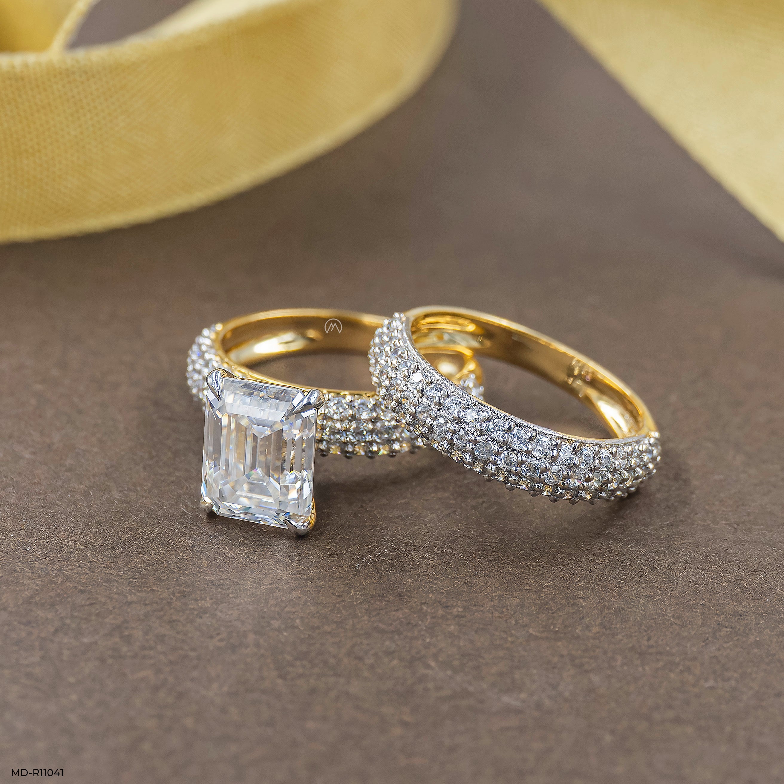 The Royal Pave Ring 18K Rose Gold