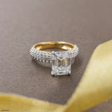 The Royal Pave Ring 14K Rose Gold