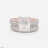 The Royal Pave Ring 14K Rose Gold