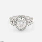 The Whispering Bloom Ring Platinum 950
