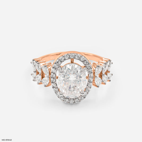 The Whispering Bloom Ring 18K Rose Gold
