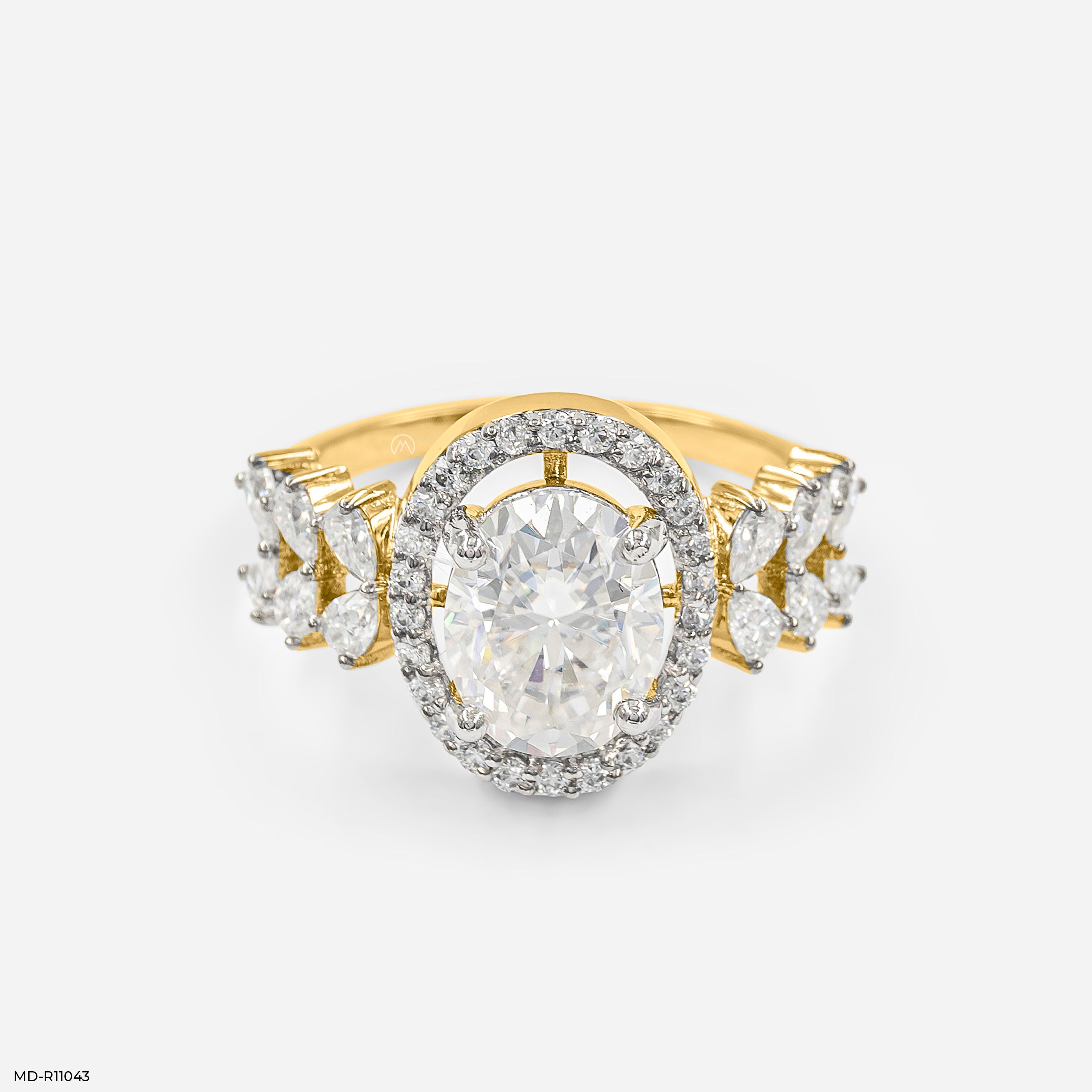 The Whispering Bloom Ring 14K Yellow Gold