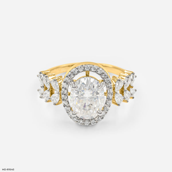 The Whispering Bloom Ring 18K Yellow Gold