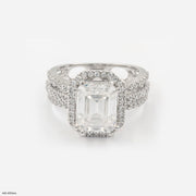 The Glacial Majesty Ring Platinum 950