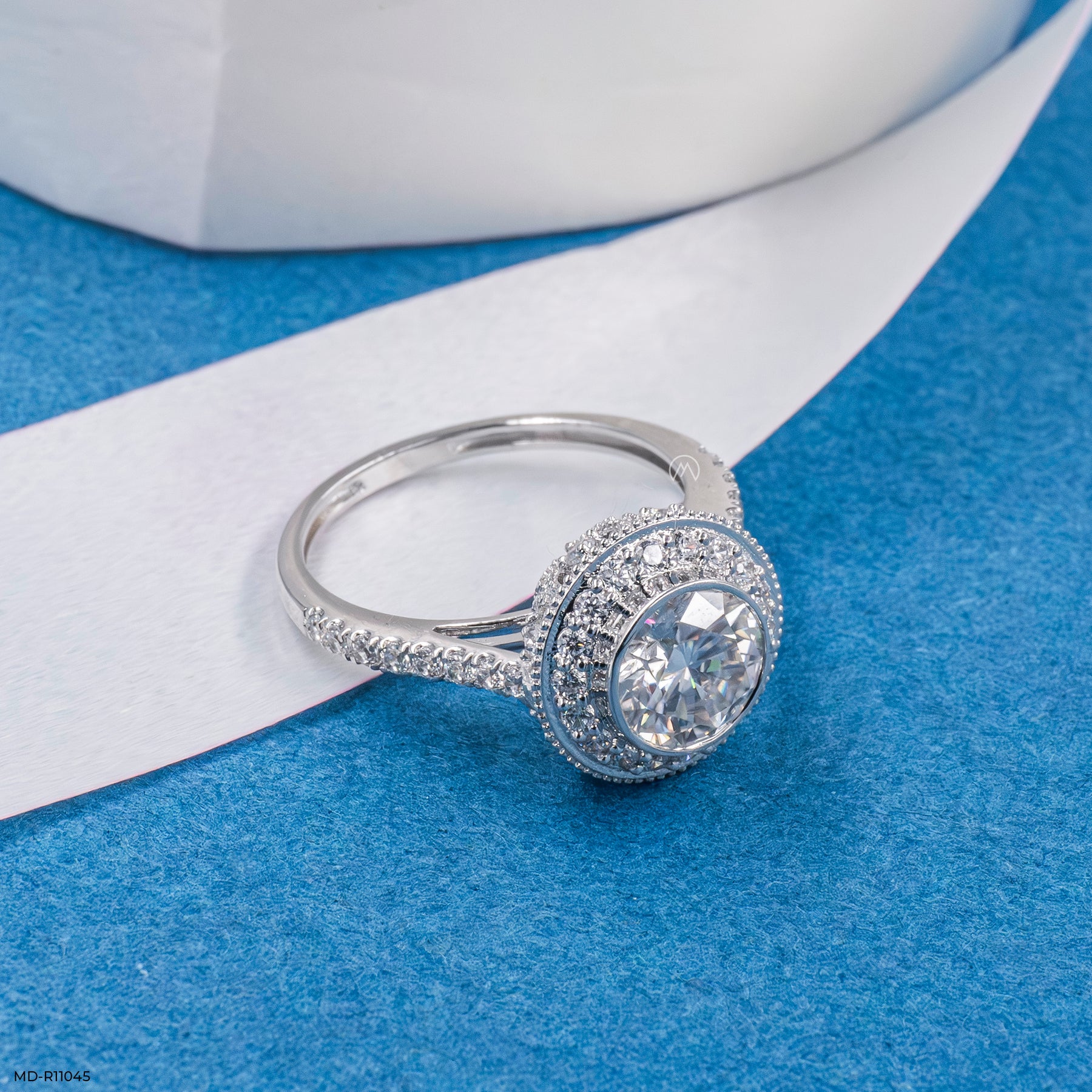 The Timeless Cluster Ring 9K Rose Gold