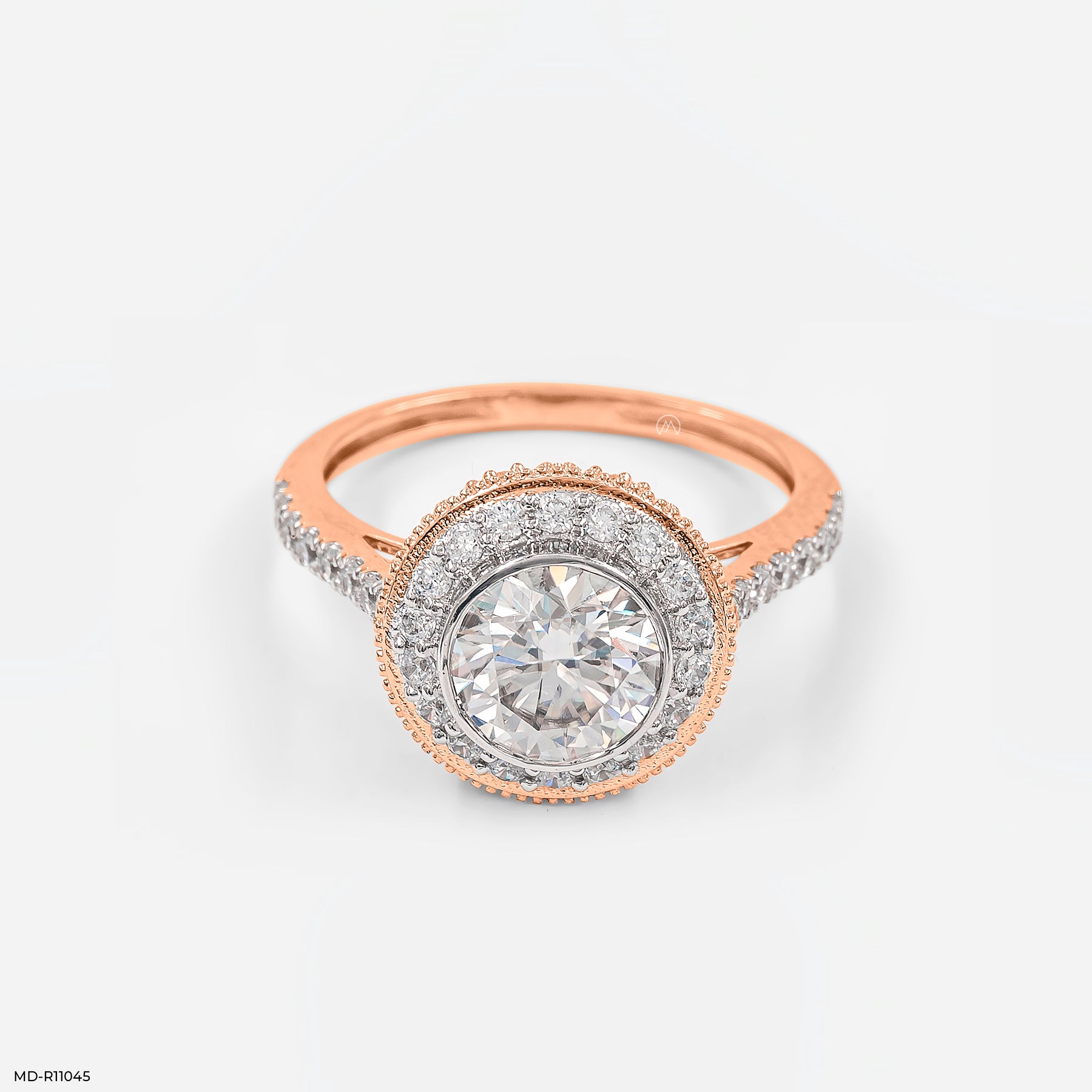 The Timeless Cluster Ring 9K Rose Gold