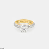 The Celestial Harmony Ring 9K White Gold