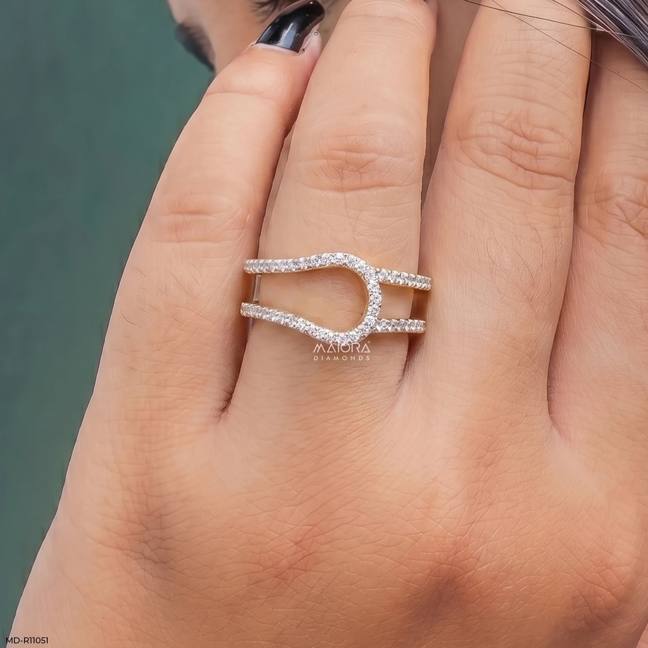 The Trinity Set Ring 14K Rose Gold