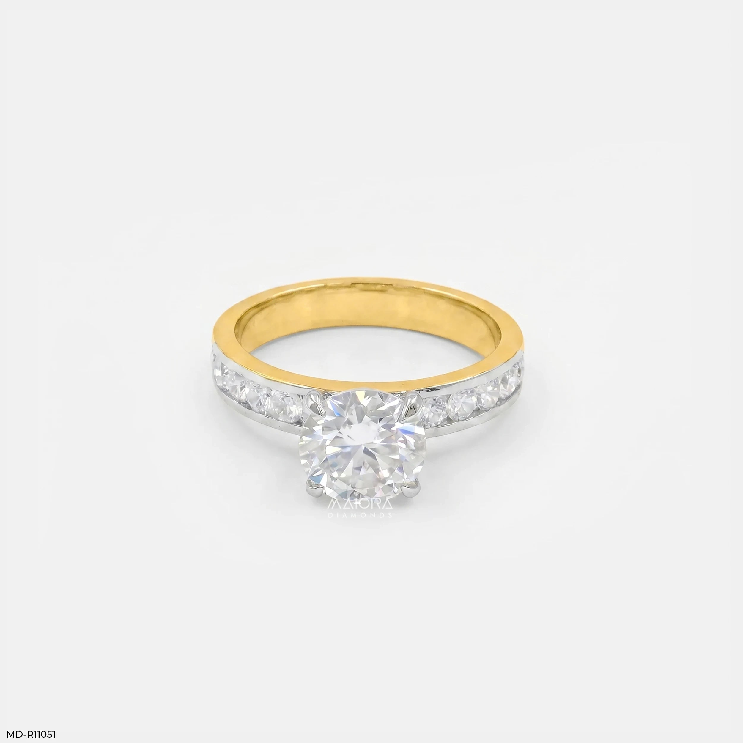 The Trinity Set Ring 9K White Gold