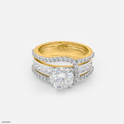 The Trinity Set Ring 14K Yellow Gold