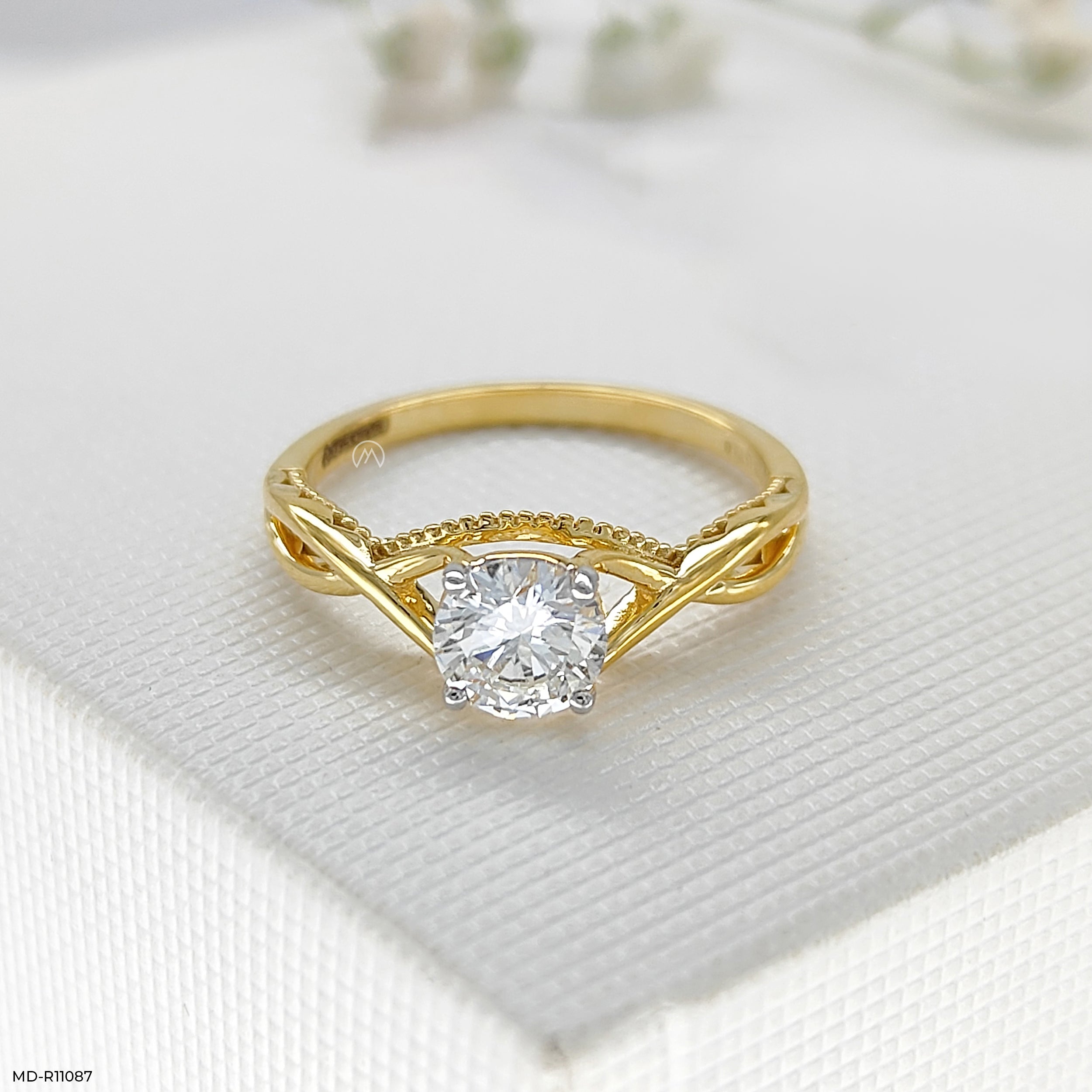 Destiny Knot Ring 14K Rose Gold