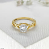 Destiny Knot Ring 14K Yellow Gold