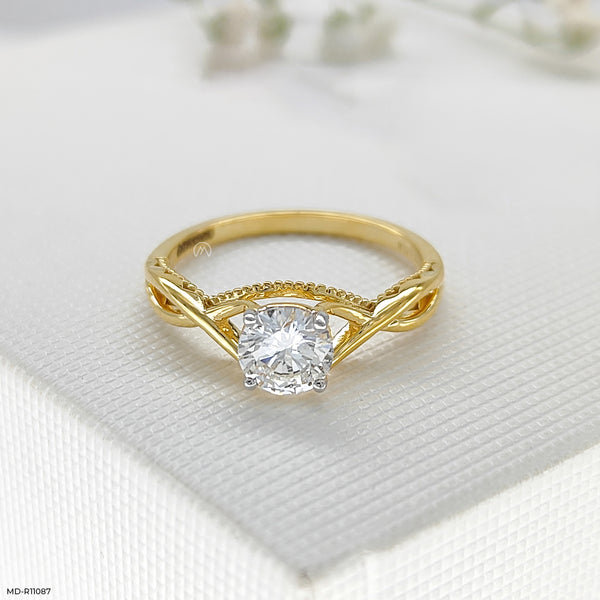 Destiny Knot Ring 14K Yellow Gold