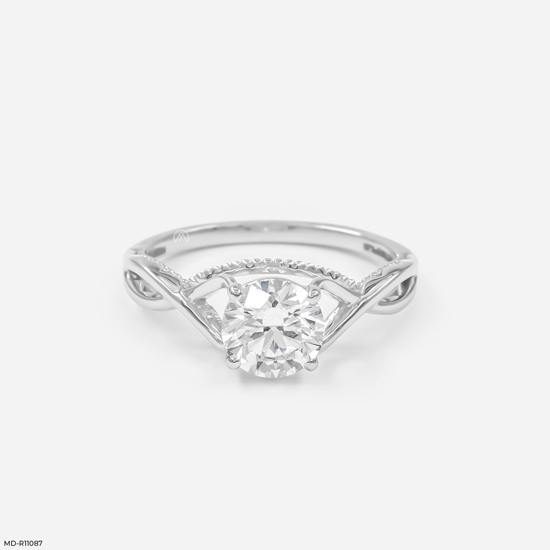 Destiny Knot Ring 9K Rose Gold