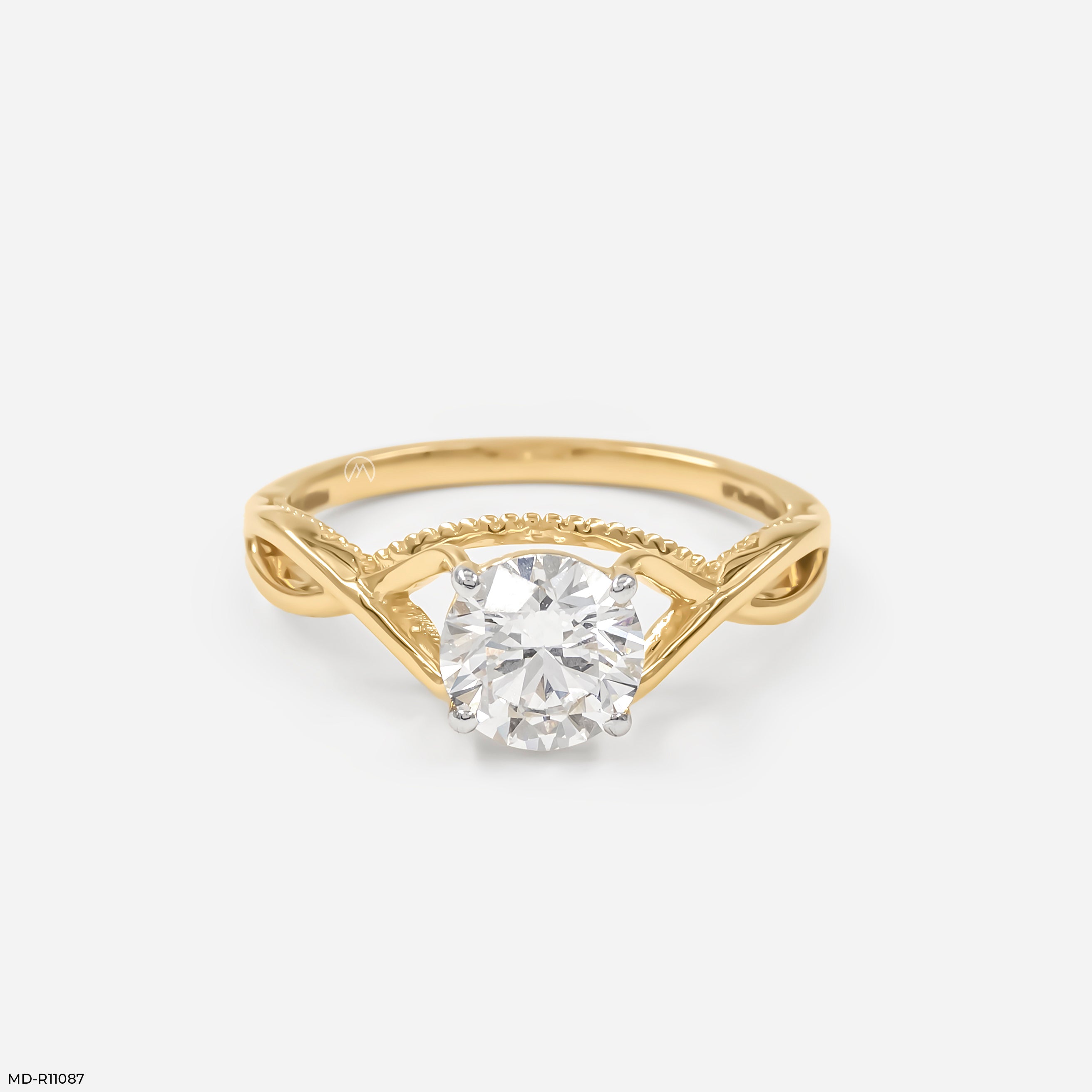 Destiny Knot Ring 9K Yellow Gold