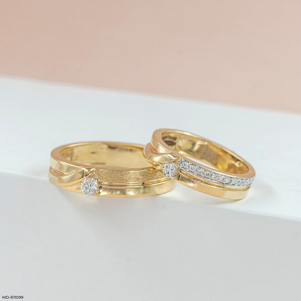 The Modern Twist Ring 14K Rose Gold