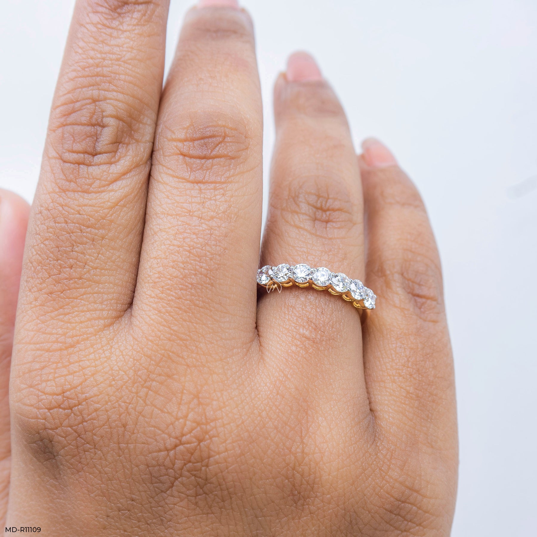 Golden Circle of Light Ring 14K Yellow Gold