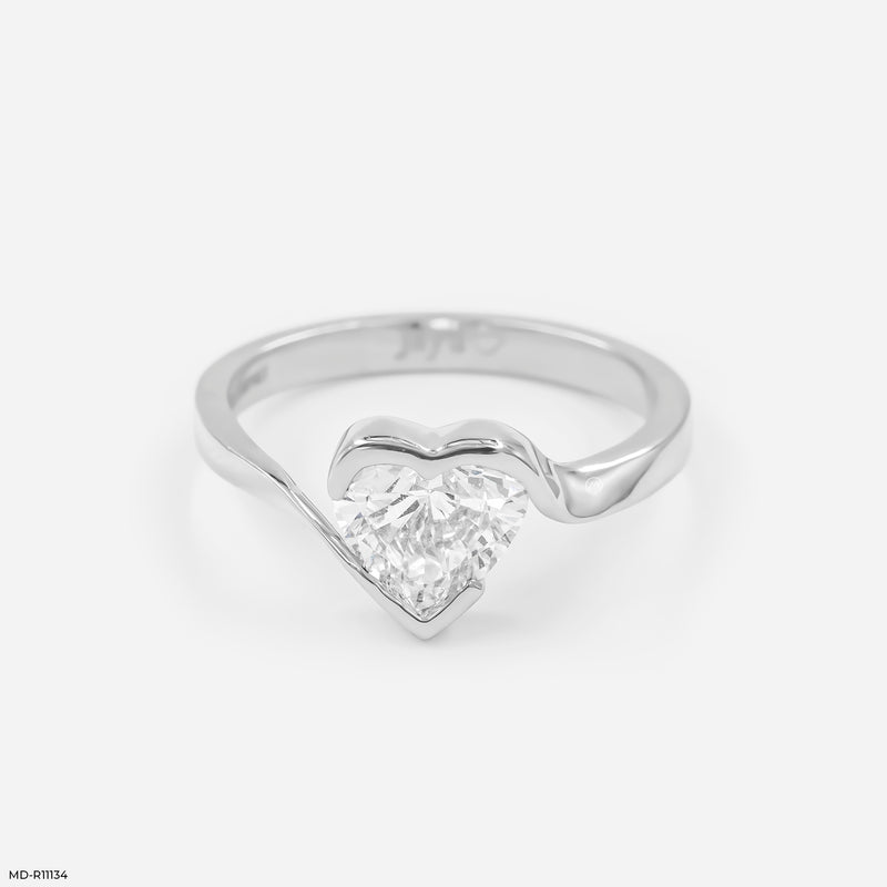 Love's Journey Ring 14K White Gold