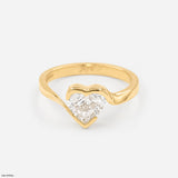 Love's Journey Ring 14K White Gold