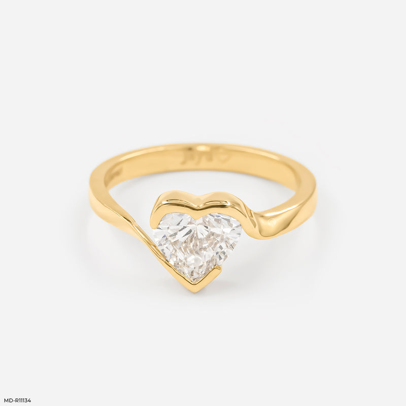 Love's Journey Ring 14K White Gold