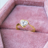 Love's Journey Ring 14K White Gold