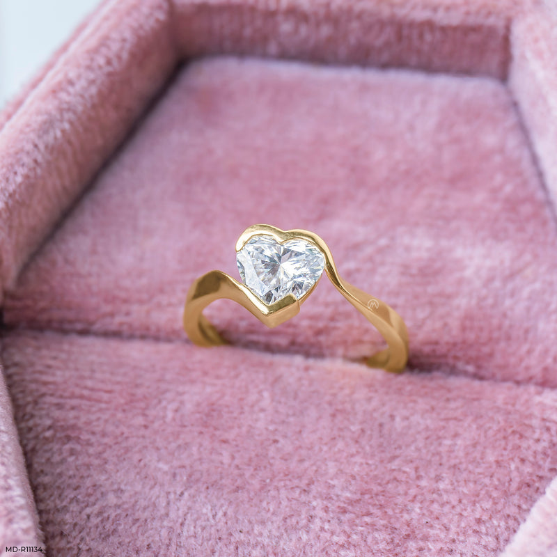 Love's Journey Ring 14K White Gold