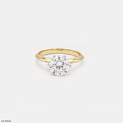 2.05 Carat Dynasty Round Solitaire Diamond Ring