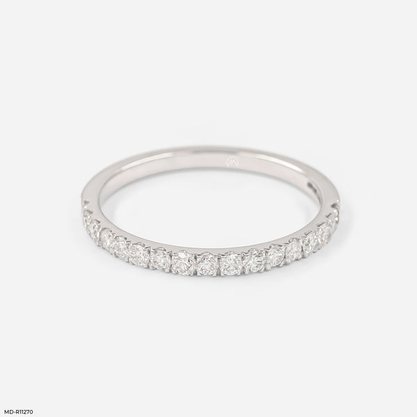 The Starlight Band 14K White Gold