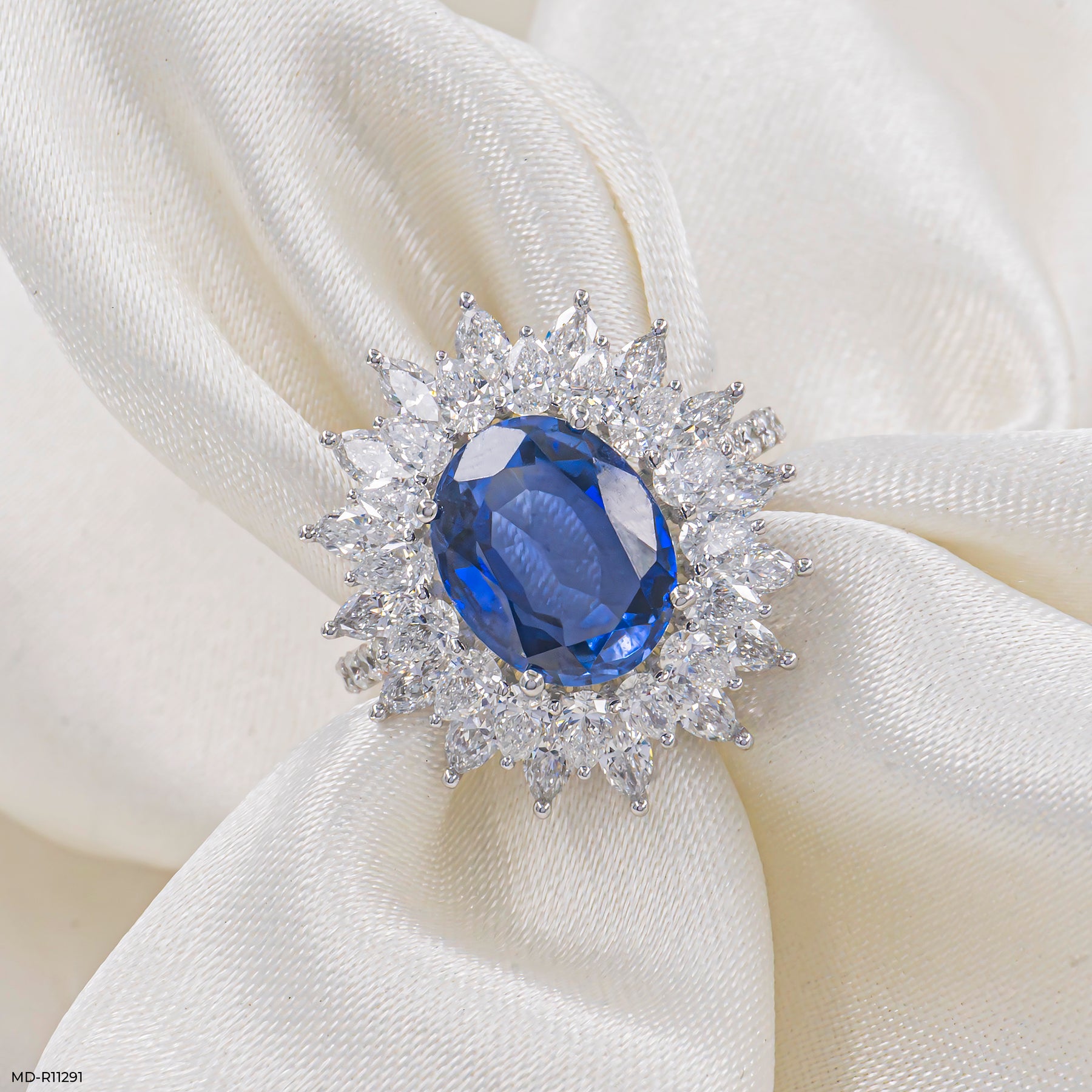 The Queen's Sapphire Ring 14K Yellow Gold