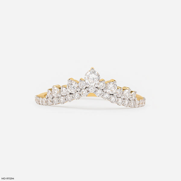 The Stackable Tiara Ring 14K Yellow Gold