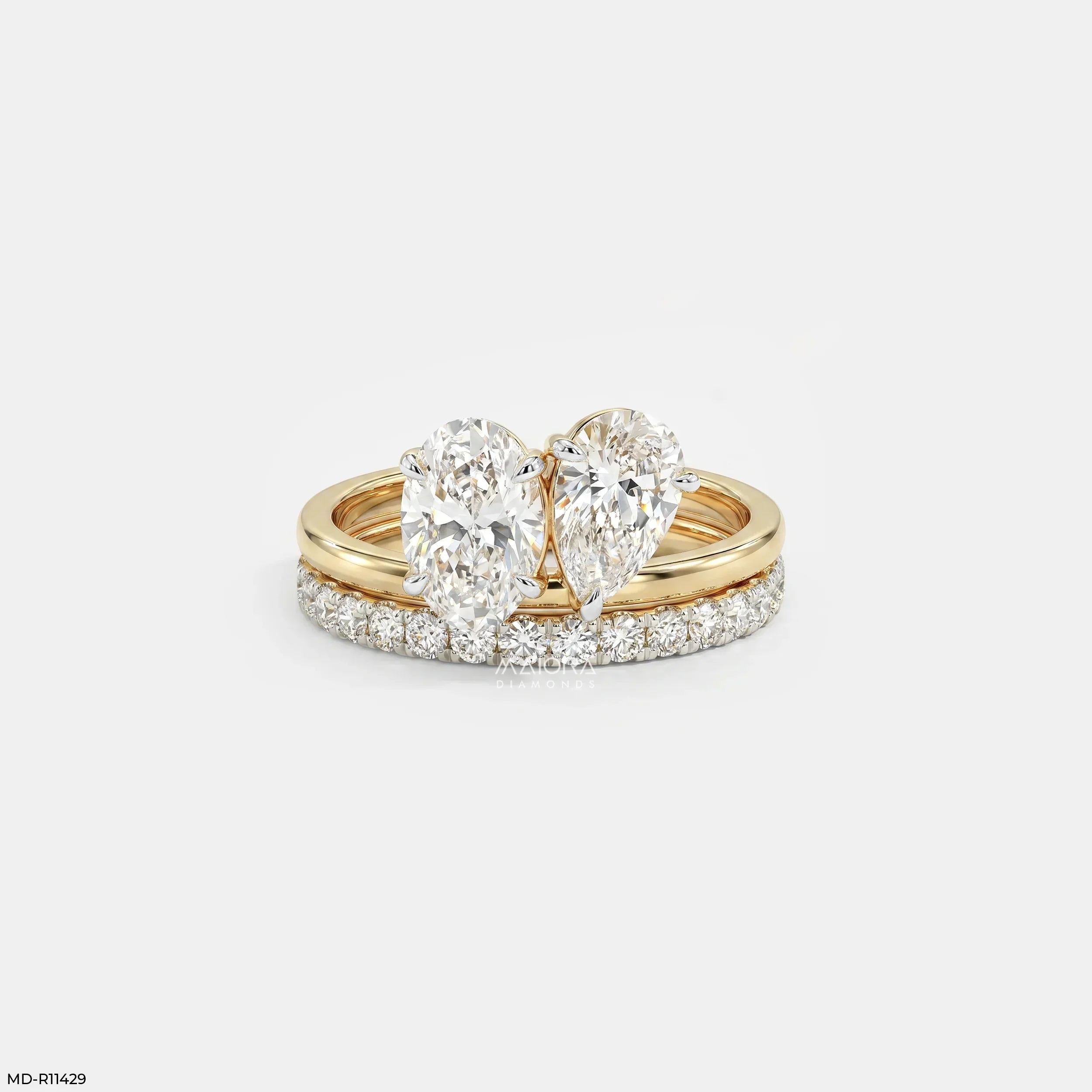 Twin Bond Toi Et Moi Diamond Ring