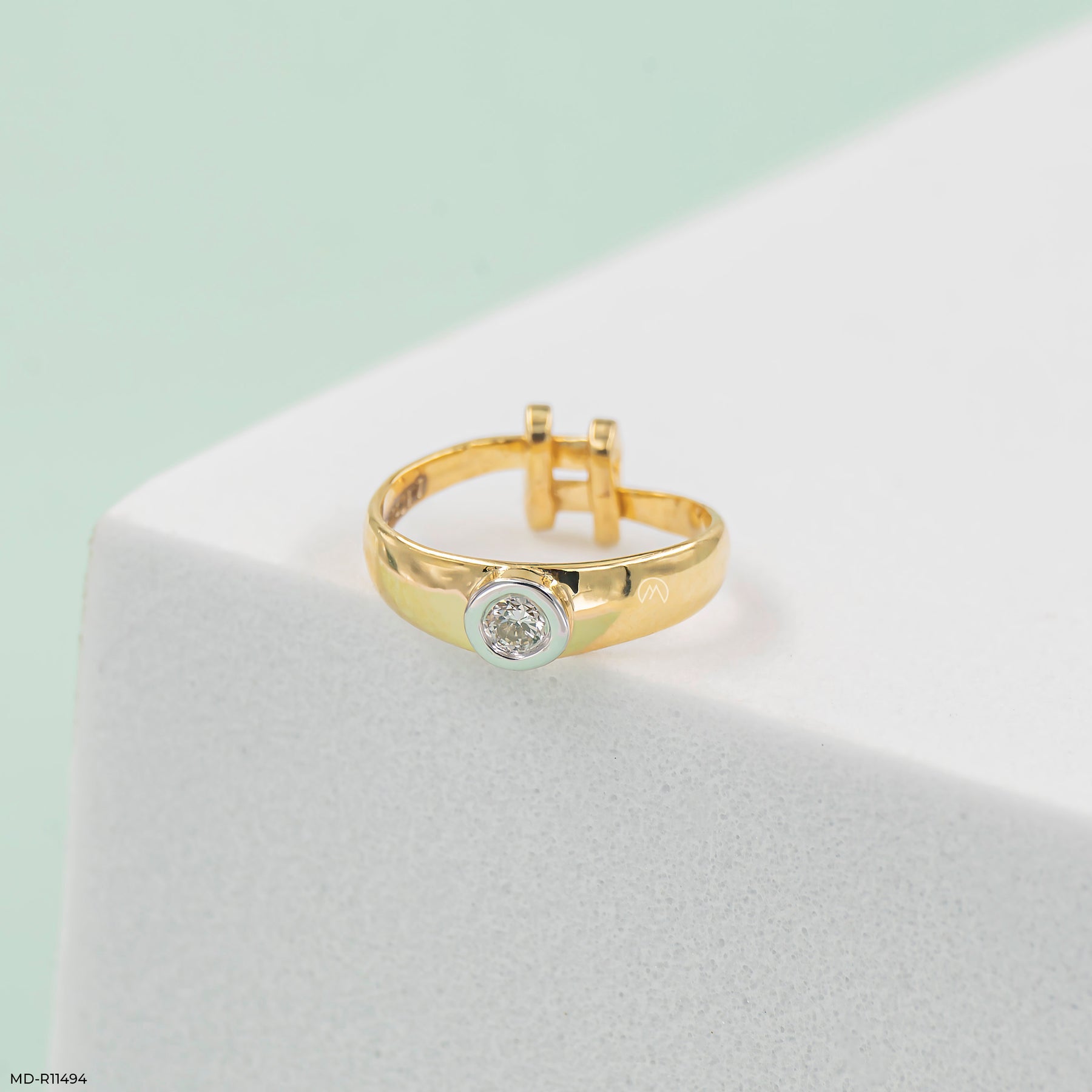 The Little Glimmer Ring 14K White Gold