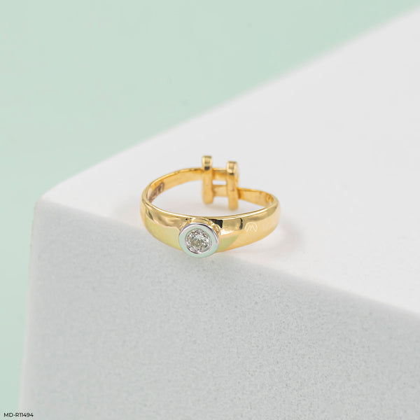 The Little Glimmer Ring 14K Yellow Gold
