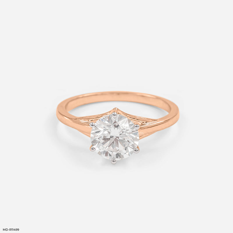 The Pure Radiance Ring 14K Yellow Gold