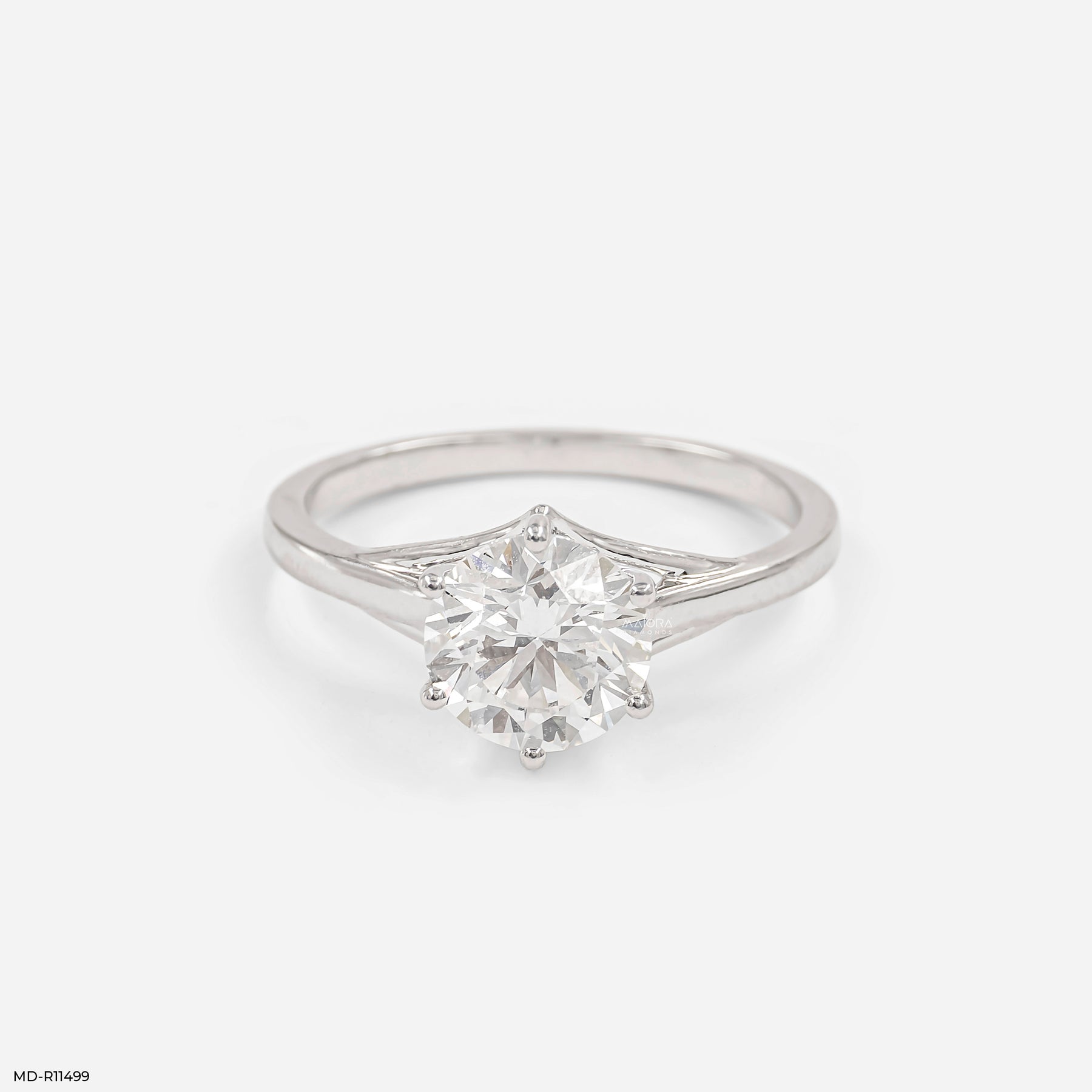 The Pure Radiance Ring 14K Rose Gold