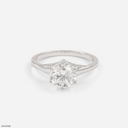 The Pure Radiance Ring 9K White Gold