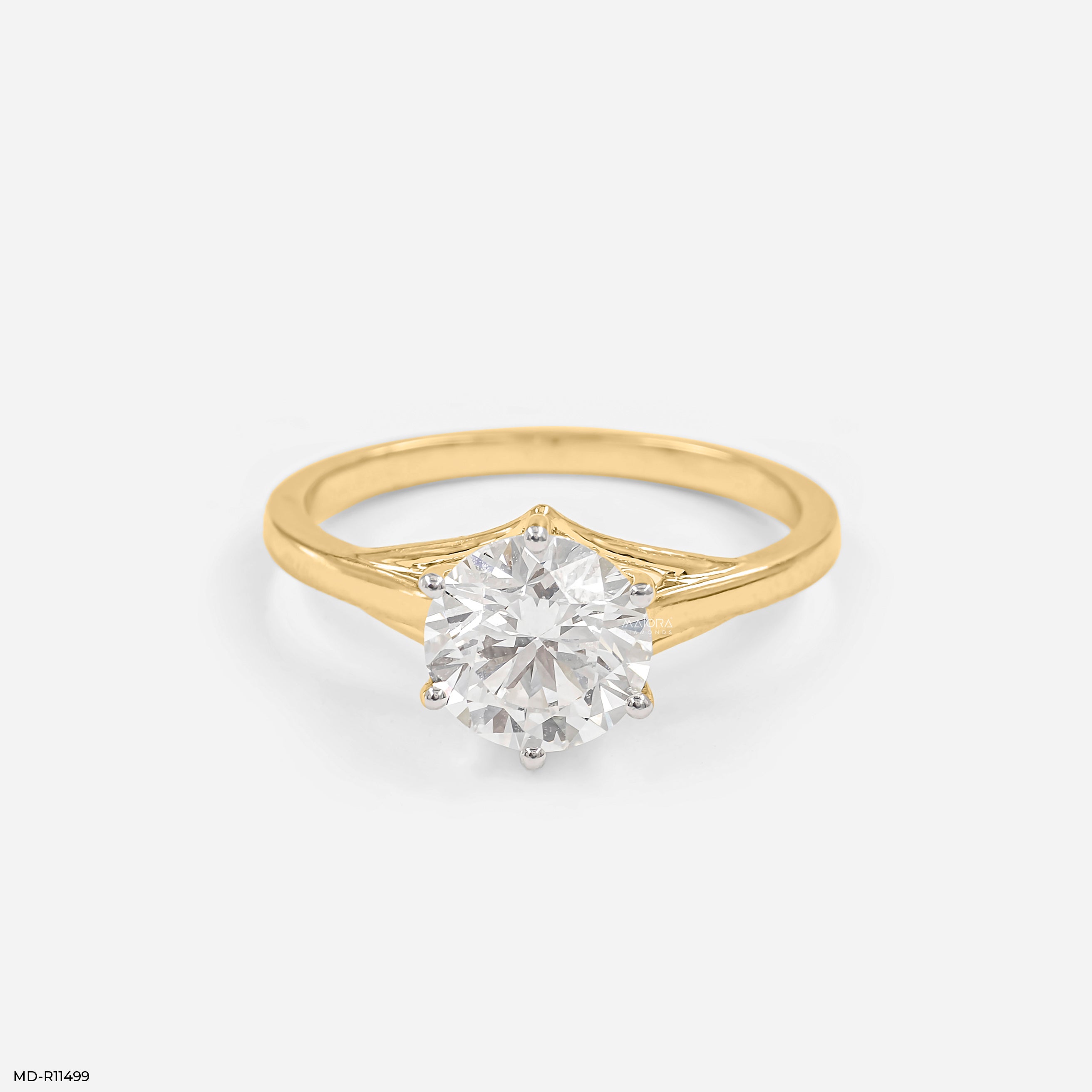 The Pure Radiance Ring 14K Yellow Gold