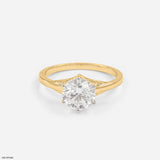 The Pure Radiance Ring 14K Yellow Gold