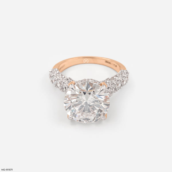 The Crown Jewel Ring 18K Rose Gold
