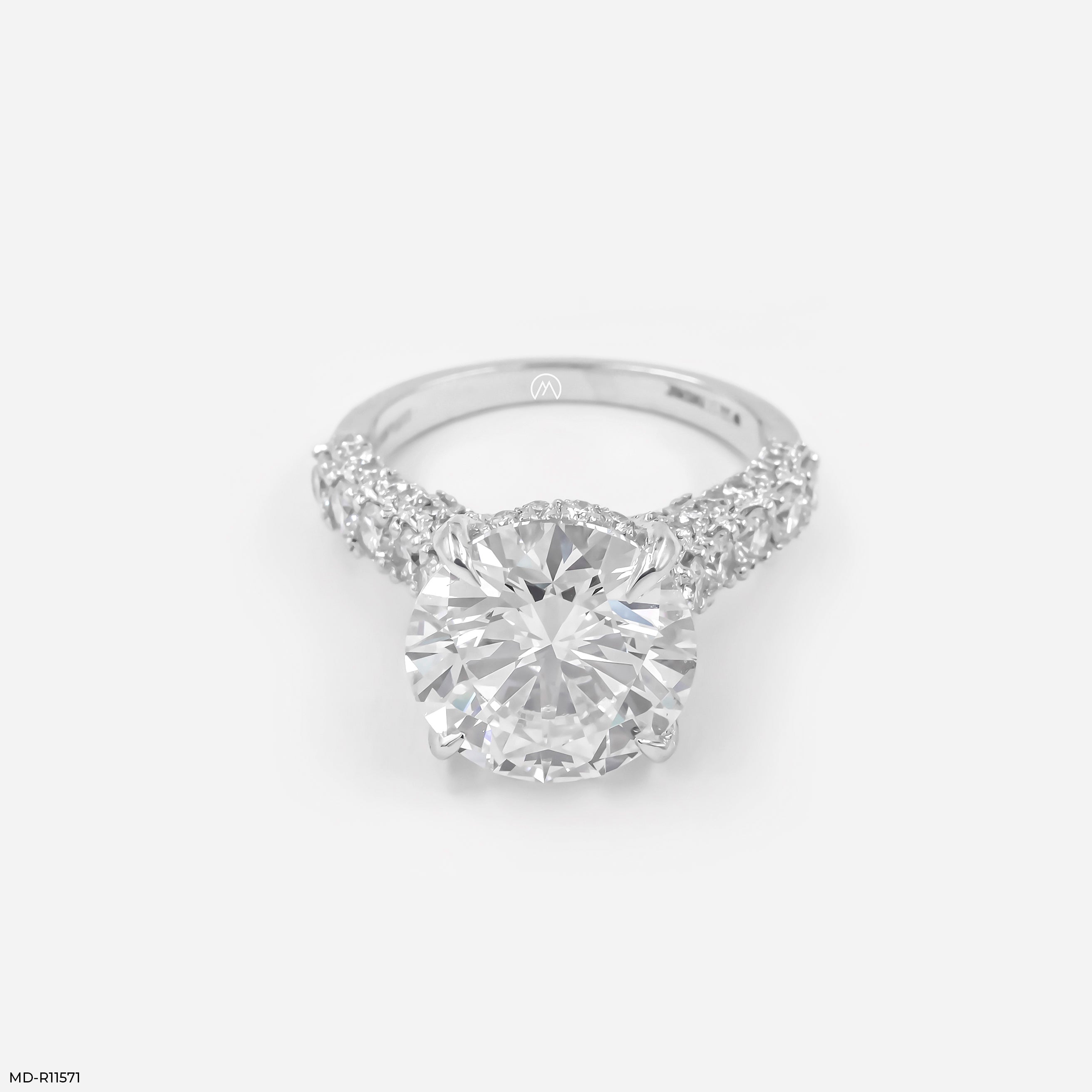 The Crown Jewel Ring 14K White Gold
