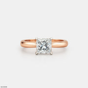 Princess Cut Solitaire Engagement Ring