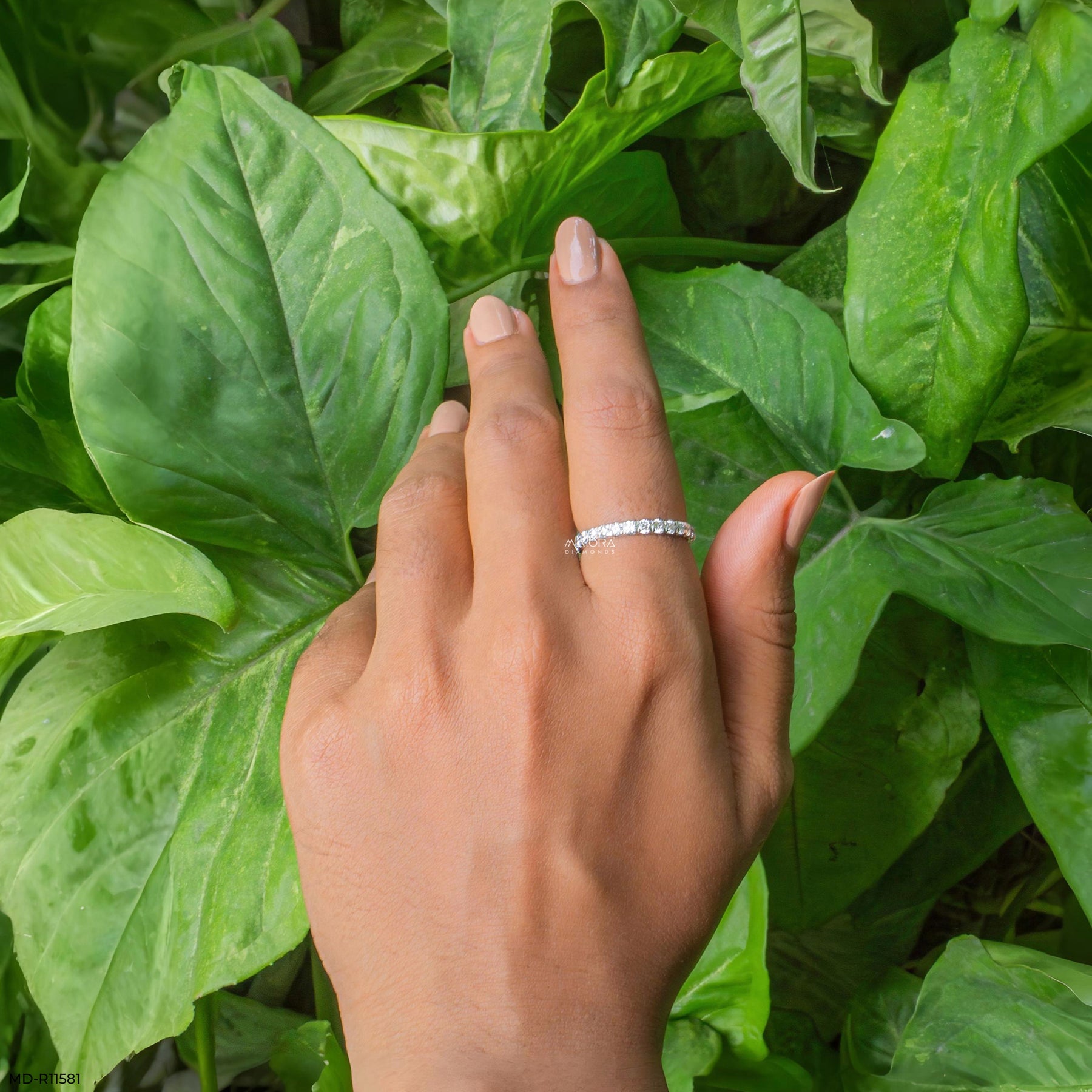 Full Eternity Band 9K Yellow Gold